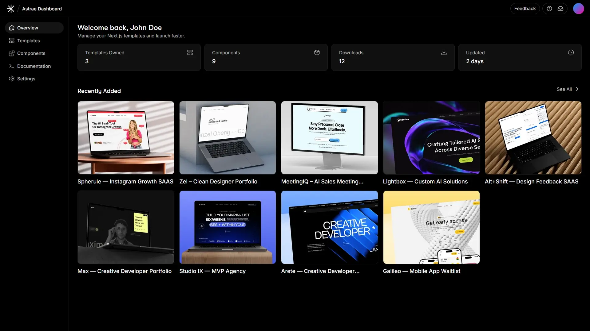 Dashboard Preview