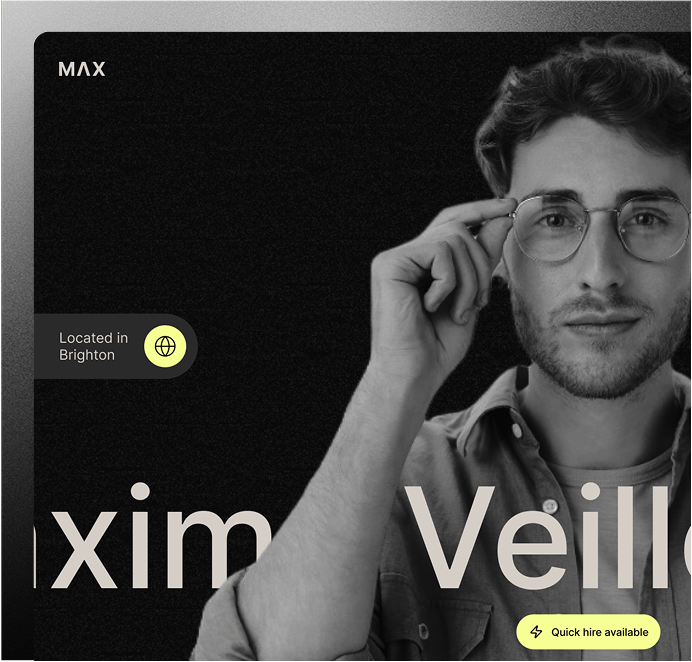 Max - Creative Developer Portfolio